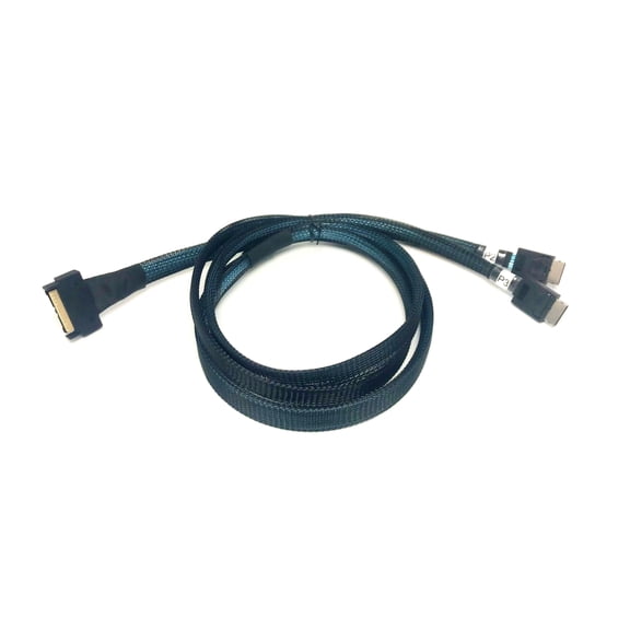 MCIO 74P to 2X Oculink 4i Cable - 1 Meter