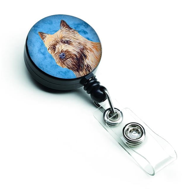 Blue Cairn Terrier Enrouleur de Badge Rétractable