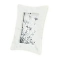 thumbnail image 2 of Sagebrook Home Marble, 4x6 Curved Photo Frame, White, 2 of 5