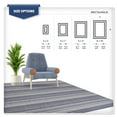 thumbnail image 3 of Beverly Rug Outdoor Rugs 4' x 6' Patio, Porch, Garden Blue and White, 3 of 8