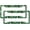 Leaves, variant on Blackout American Flag Vanity Plate Cover, Novelty Car Tag, Aluminum, 6 x 12 Inch, Rust-Proof, Waterproof