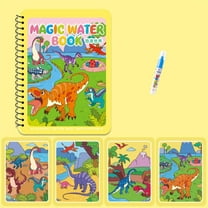Children’s Water Painting Book 5ml Reusable Magic Coloring Set with Pen Educational Gift for Toddlers Mess Free Portable Drawing Activity Travel Preschool Art Supplies