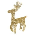 thumbnail image 5 of Christmas Reindeer Ornament Iron Wire Deer Decorations Outdoor Yard Standing Fawn Statues for Festive Holiday Decor Photography Prop, 5 of 8