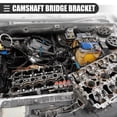 thumbnail image 2 of Unique Bargains Bearing Cover Camshaft Bridge Bracket for Volkswagen Aluminum Alloy 06H103144J 06J103166A Silver Tone, 2 of 6