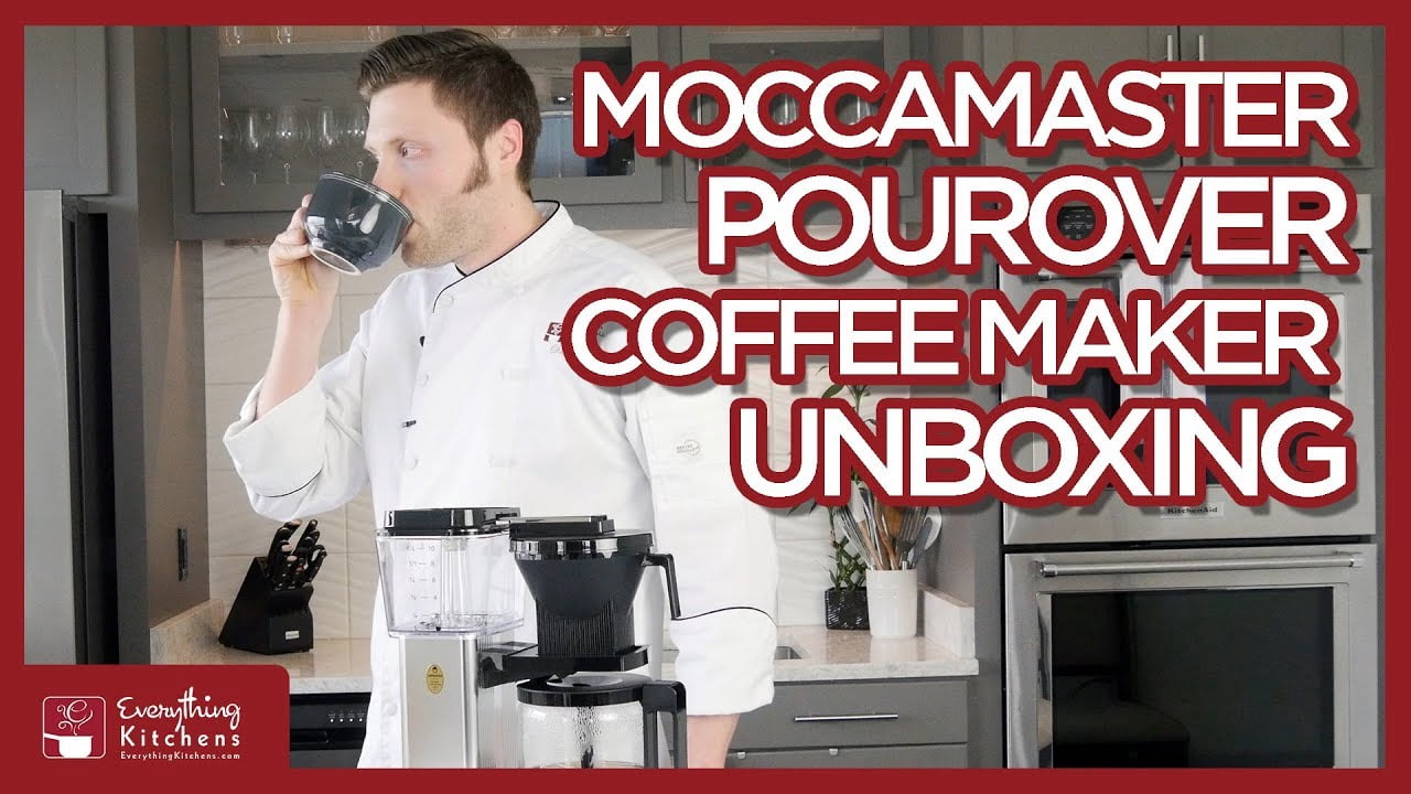 Moccamaster KBGV Automatic Drip Stop Coffee Maker (40 oz Glass Carafe) | Sandstone