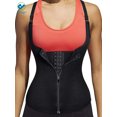 thumbnail image 3 of Deago Women Body Shaper Slimming Waist Trainer Cincher Underbust Corset Shapewear Vest Size 3XL, 3 of 12