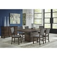 thumbnail image 2 of A-America Chesney Solid Wood Extendable Storage Dining Table in Falcon Brown, 2 of 3