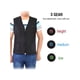 thumbnail image 2 of Chaleco calentado, Chaqueta con calefacción Ropa de calentamiento con cable USB, calentador de calor para acampar, esquí al aire libre, caza, senderismo (sin batería) Saludable Octpeak NO, 2 of 6