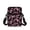 Pink Ribbon Floral Print, variant on FUIALDOLG Crossbody Bags Tropical Sunset Print Crossbody Purse for Daily, Lightweight Stretch Polyester with Pockets for Women
