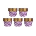 thumbnail image 1 of CEHVOM Large Flanged Cake Cups Multicolor Baking Desserts High Temperature Cake Cups, 1 of 2