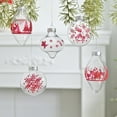 thumbnail image 5 of feimajia 9Pcs Irregular Christmas Decoration Balls Set PET Transparent Shaped Balls Pendant Set Home Decoration Christmas Tree Decoration, 5 of 6