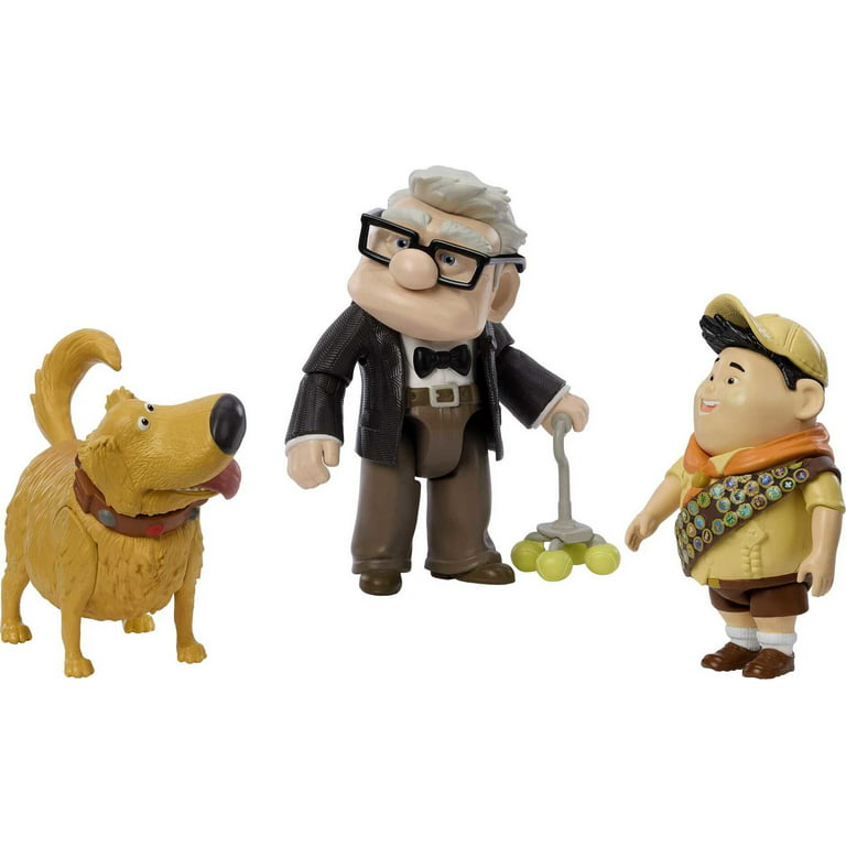 Disney Pixar Up Set with 3 Action Figures, Journey to Paradise Falls  Storytellers Pack 
