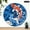 10x10in, variant on Patifu Koi Fish With Lotus And Waves 10 Inch Wooden Wall Clock Silent Mechanical Movement 10x10in