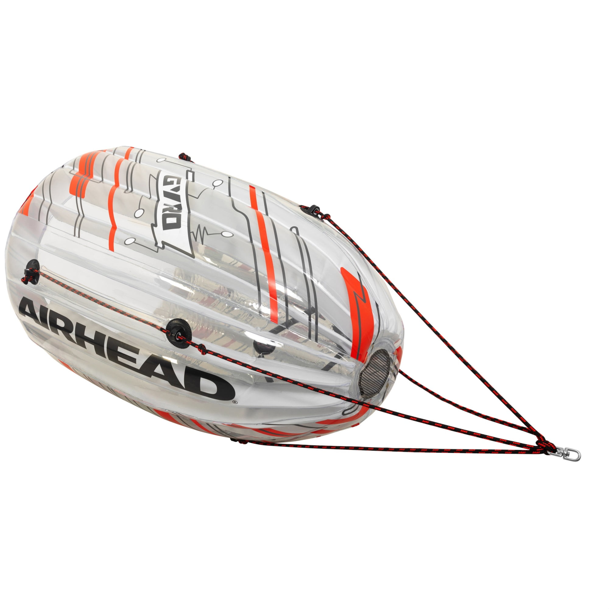 Airhead Quadra Cruiser 4-Rider Towable Tube for Boating and