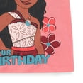 thumbnail image 3 of Disney Moana 2 Birthday Short Sleeve T-Shirt (Girls), Sizes 2T-12, 3 of 4