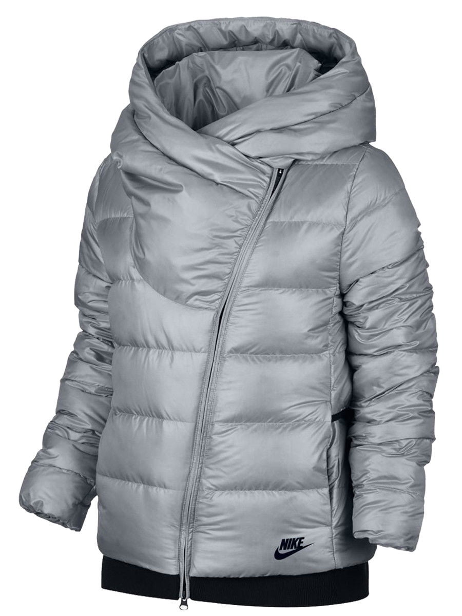 nike women's sportswear synthetic fill puffer jacket size xl black