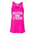 thumbnail image 1 of Womens Boston Strong 617 Flowy Racerback Tank Top T-Shirt, 1 of 1