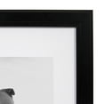 thumbnail image 4 of DesignOvation Kieva Solid Wood Picture Frames, Black 11x14 matted to 8x10, Pack of 4, 4 of 7