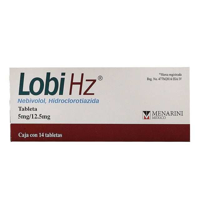 Lobi Hz 5 mg/ 12.5 mg 14 tabletas