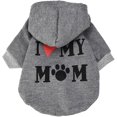 thumbnail image 1 of Ropa para perros y gatos Abrigo cálido con capucha de invierno - Ropa elegante para perros pequeños Teddy (gris S) Rojo Verde Cocina, Decoración y Otros, 1 of 3