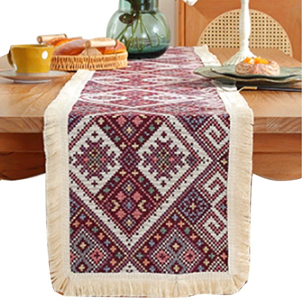 Camino de mesa Bandera de mesa de estilo chino Restaurante de estilo chino Mesa de centro Bandera de mesa Mantel de tira larga Mantel de té Cubierta Toalla Bandera de cama de hotel Toalla de cama