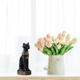 thumbnail image 2 of De La Serie Zakka Gatito Gato Dios Resina Artesanía Estatua Egipcio Bastet Coleccionable Regalo Creativo Ornamento Decoración Del Hogar Gato Diosa Estatuilla Para Oficina Hotel 2 Piezas Speravity HA018574-00, 2 of 7