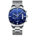 thumbnail image 2 of Aunavey Stainless Steel Date Watches Mens Army Military Sport Analog Quartz Wrist Watch, 2 of 7