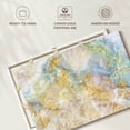 thumbnail image 6 of Elephant Stock Marble Stone Abstract Wall Art - Horizontal Canvas Wall Art - Living Room Wall Decor - Abstract Canvas - Gold And Beige Decor - 12" x 8", 6 of 8