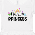 thumbnail image 4 of Inktastic Mimi's Princess Crown and Flowers Girls Toddler Dress, 4 of 5