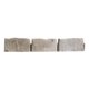 thumbnail image 1 of Kit de bordura para jardín EasyFlex de 2,7 pulgadas con aspecto de piedra, 27 m, color marrón, 1 of 9