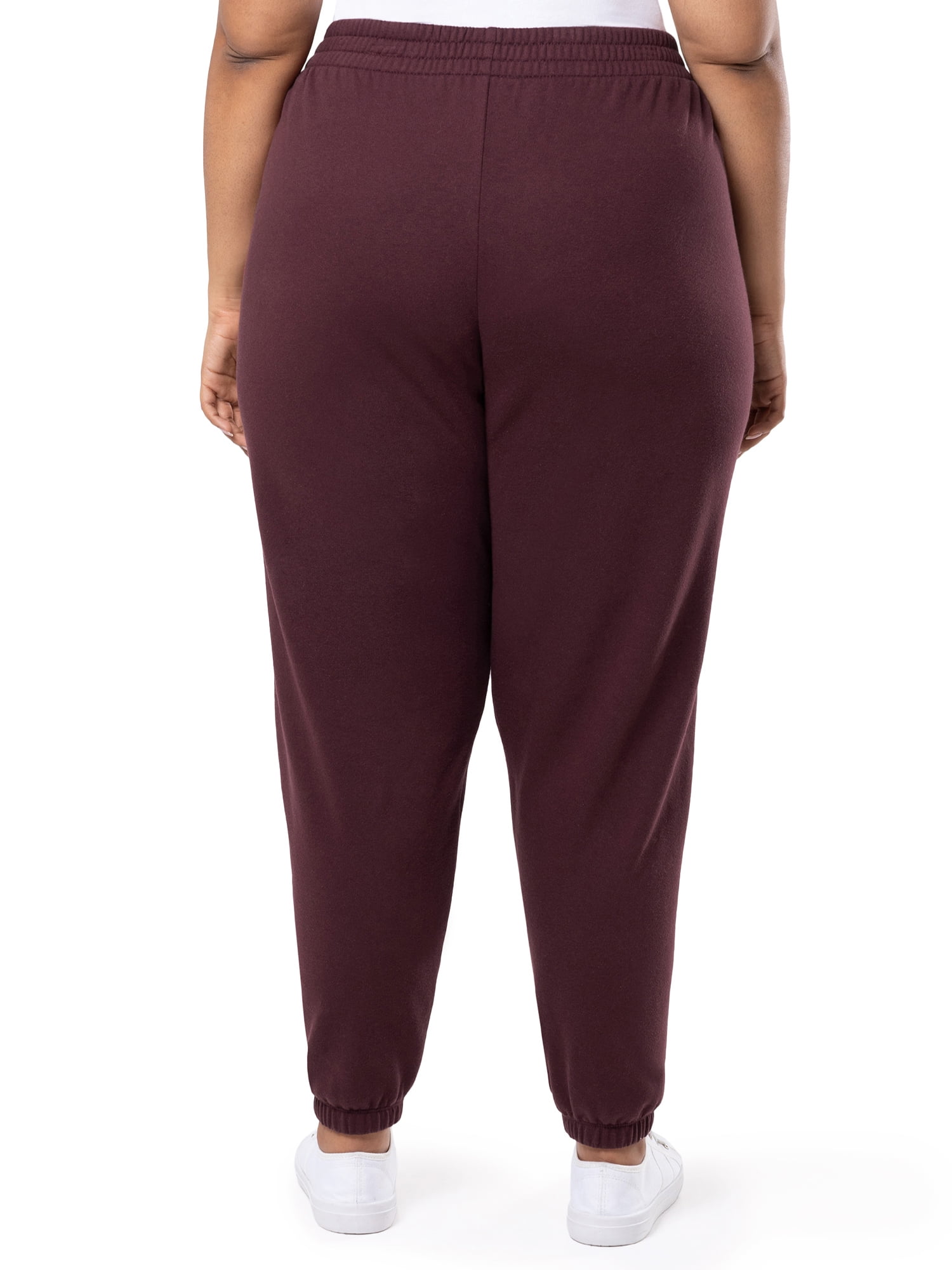 Terra & Sky Women's Plus Size Fleece Sweatpants, Sizes 0X-4X