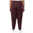 thumbnail image 3 of Terra & Sky Women's Plus Size Fleece Sweatpants, Sizes 0X-4X, 3 of 4