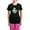 With Pink Pant, variant on CafePress - Football1 Pajamas - Women's Short Sleeve Print T-Shirt and Pants Dark Cotton Pajama Set