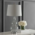 thumbnail image 3 of SAFAVIEH Frena 26.5 in. H Gourd Glass Table Lamp, Clear, 3 of 8
