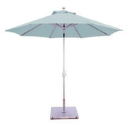 Galtech International 738dr64 9 ft. Deluxe Auto Tilt & Steel Cable Hand Painted Crank Lift Spa Sunbrella