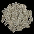 thumbnail image 2 of Paquete de 200 Clips Yuyangstore en U de 28 mm para extensiones de cabello de plumas beige, 2 of 8
