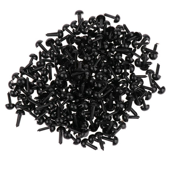200pcs 5mm Safety For /Dolls/Stuffed Animal Toys