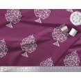 thumbnail image 2 of Soimoi Poly Georgette Fabric Dot,Leaves & Floral Block Decor Fabric Printed Yard 52 Inch Wide, 2 of 3
