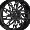 thumbnail image 4 of 22x10 Dropstars 656BM Gloss Black Wheel 6x5.5 +30, 4 of 5