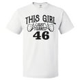 thumbnail image 1 of 46th Birthday Gift For 46 Year Old This Girl Turned 46 T Shirt Gift, 1 of 2