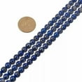 thumbnail image 3 of U8MO 5 Strds Precious Natural Lapis Lazuli Beads Round Gemstone Beads Blue Pick Size-4mm, 48pcs/strd, 3 of 4