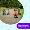 thumbnail image 5 of CarePlay 2-in-1 Puppy Push & Ride On Toy, Indoor & Outdoor Use, 50 lb Capacity, Purple, 5 of 8