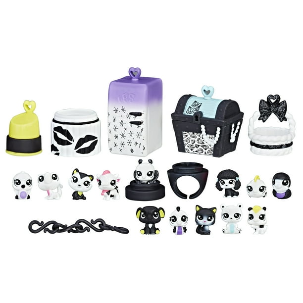 Littlest Pet Shop Black & White Pet Pack - Walmart.com - Walmart.com