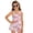 Butterfly Cherry Blossom, variant on Tiger Skin Print Girls One Piece Swimsuit Swimwear with Skirt Sleeveless Swimsuits Swim Dress Quick Dry Bathing Suits for Beach, Size 6-7 Years