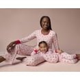 thumbnail image 2 of Joyspun Women's Mommy-Daughter Family Matching Cotton Blend Sleep Top and Pants Pajama Set, 2-Piece, Sizes XXS-3X, 2 of 9