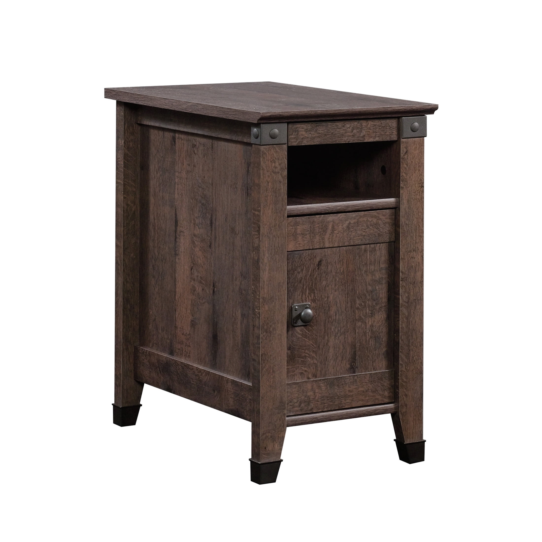 Sauder Carson Forge, Side Table Coffee Oak Finish