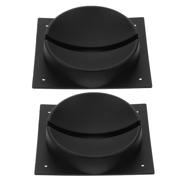 SHOWERORO 2Pcs Sports Organizer Shelf Bowling Ball Rack Plastic Black for Sports Enthusiasts