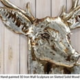 thumbnail image 6 of Empire Art Deer 1 & 2 Animals & Insects Painting, Set of 2, 6 of 12