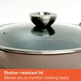 thumbnail image 3 of Meyer Enameled Cast Iron Kadai with Lid, 26cm, Induction Cooktop Compatible, 3 of 8