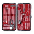 thumbnail image 2 of Juego de cortaúñas, 21 piezas de herramientas de manicura, kit de cuidado de uñas para hombres de alta calidad, kit de cuidado de uñas, diseño a prueba de futuro, 2 of 14